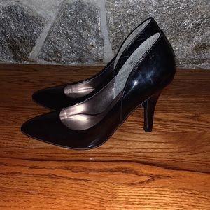 New Black Patten Leathers Pump